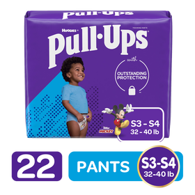 Training Pants Huggies Pull-Ups para Niño Size 3T/4T; 22uds