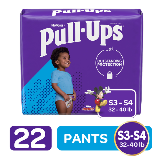 Training Pants Huggies Pull-Ups para Niño Size 3T/4T; 22uds